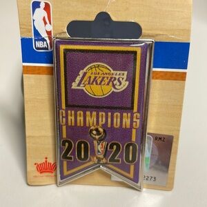 Lakers 2020 Champions Lapel Pin